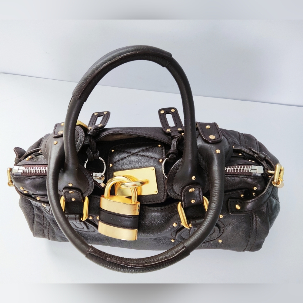 Chloe Paddington 02-05-53 Italian Made Shoulder Vintage Bag. Pre-owned. - Picture 6 of 10